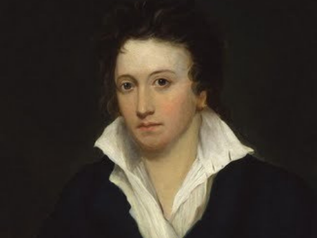 Percy Bysshe Shelley author image