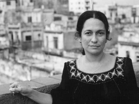 Reina Maria Rodriguez standing on a roof