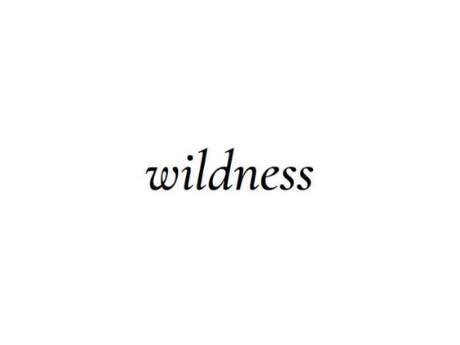 Wildness
